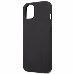 AMG AMHCP14MDOLBK iPhone 14 Plus 6.7 "melns cietais apvalks Ādas Karsti iespiests