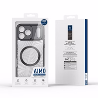 DUX DUCIS viedtālruņa apvalks AIMO MAG saderīgs ar MagSafe IPHONE 17 PRO MAX - melns