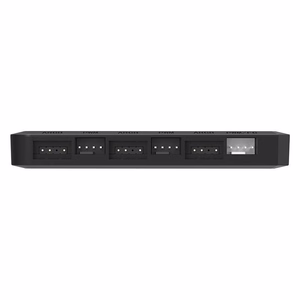 Ventilatoru kontroles bloks datoram Darkflash RC2 RGB PWM + tālvadības pults (melns)