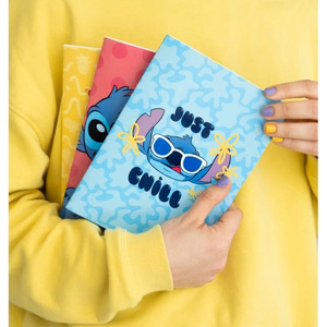 Disney Stitch Tropical A5 piezīmju grāmatu komplekts, 3 gab.