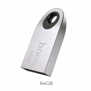 Pendrive 64GB USB 2.0 (USB A) Hoco mini UD9 серебристый