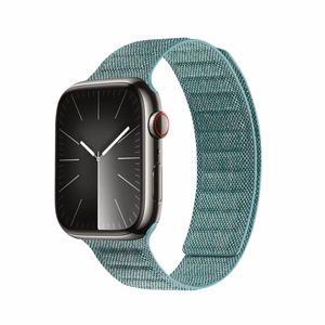 Crong Melange magnētiska siksniņa Apple Watch 44 / 45 / 46 / 49 mm, tirkīza melanža