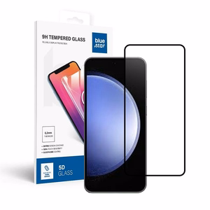 Aizsargstikls Blue Star - SAMSUNG Galaxy S25 Pilna seja (pilna līme/apvalka draudzīgs) - melns Aizsargstikls Blue Star