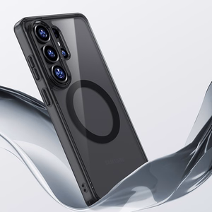 Benks Magnētiskais kristāla TPU rāmja korpuss (0050) priekš Samsung Galaxy S26 Ultra black