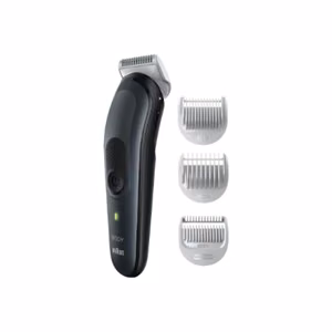 Braun BG3340 – cordless body groomer, black/grey