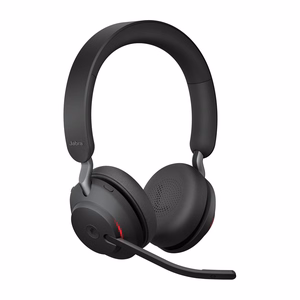 Jabra Evolve2 65 USB-A melnas MS stereo austiņas ar mikrofonu