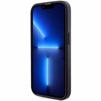 Guess GUHMP14XHGCFSEK iPhone 14 Pro Max 6.7" melns cietais apvalks GCube Stripes Magnētiskais