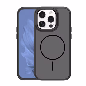 Frame Thin Mag maciņš for iPhone 15 Pro 6,1" melns