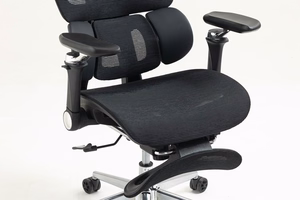 Activejet ergonomiskais biroja krēsls YK848, melns