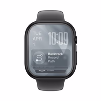 AmazingThing Radix rūdīts stikls ar vāciņu Apple Watch Series 11 46mm - Melns