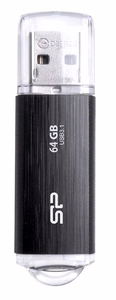 SILICON POWER Blaze B02 USB zibatmiņa 64 GB USB Type-A 3.2 Gen 1 (SP064GBUF3B02V1K) melna