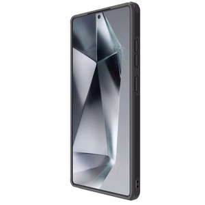 Nillkin CamShield Pro viedtālruņa apvalks Samsung S25 Ultra ar kameras pārsegu - Melns