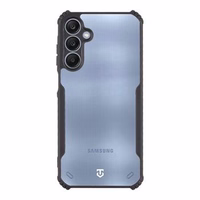 Tactical Quantum Stealth Maciņš priekš Samsung Galaxy A25 5G Caurspīdīgs/Melns