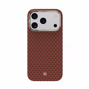 Чехол Benks Magnetic Armor Air Grid Kevlar металлическая рамка 600D (0069) для iPhone 17 Pro оранжевый