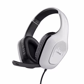 Trust GXT 415W Zirox - gaming headset (balts)