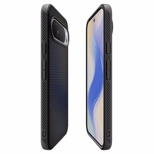 Spigen Liquid Air Mag MagSafe viedtālruņa apvalks Google Pixel 10 Pro XL - matēti melns