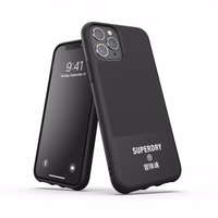 SUPERDRY Formēts maciņš CANVAS IPHONE 11 PRO melns