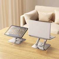 Wozinsky WRS-CPY84SS alumīnija klēpjdatora un planšetdatora statīvs + bezmaksas viedtālruņa statīvs - sudraba