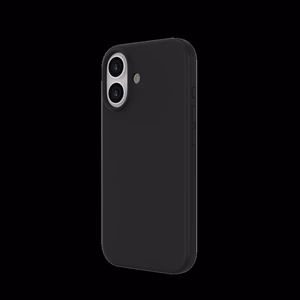 JUST MUST REGULAR DEFENSE silikona maciņš ar MAGSAFE iPhone 17 melns