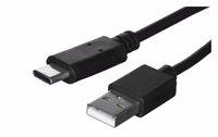 Lanberg CA-USBO-20CU-0018-BK kabel USB 1,8 m USB 2.0 USB A USB C melns