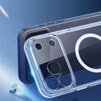 Dux Ducis Clin magnētiskais apvalks iPhone 17 Pro saderīgs ar MagSafe - caurspīdīgs