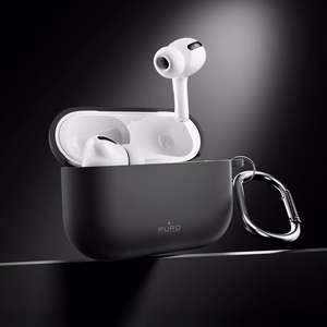 Чехол Puro Icon для AirPods Pro 3 — чёрный