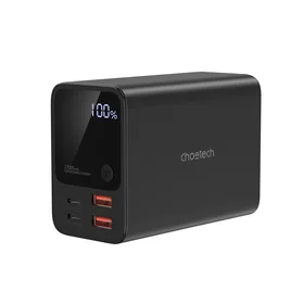 Portatīvais lādētājs Choetech B635BK USB-A / USB-C 22,5W 27000mAh (melns)