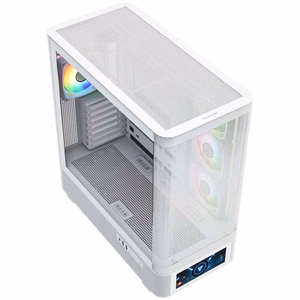 MODECOM Volcano AQ500 ARGB Midi balts