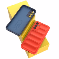 Viedtālruņa apvalks Magic Shield Samsung Galaxy A24 4G elastīgs aizsargs - sarkans