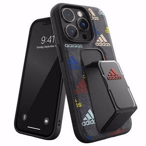 Adidas SP Viedtālruņa apvalks Grip iPhone 14 Pro melns/melns/krāsains 50251