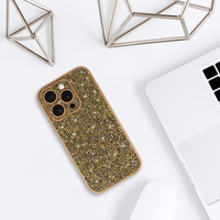 Flash viedtālruņa apvalks Iphone 14 Pro zelta