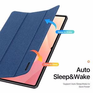Korpuss Dux Ducis Domo Samsung X930/X936 Tab S11 Ultra tumši zils