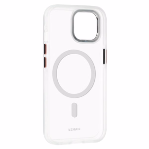 Liavec Hybrid Magnētiskais caurspīdīgs viedtālruņa apvalks Iphone 15