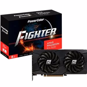 PowerColor Fighter RX7600 8G-F videokarte