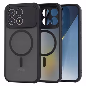 Spacecase Maciņš Hybrid Mag Poco F8 Pro melns