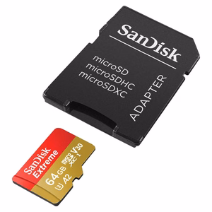 SanDisk atmiņas karte microSD UHS-I 64GB SDSQXAH-064G-GN6MA