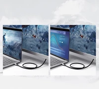 Kabelis Ugreen MM142 USB-C uz HDMI 1,5 m melns