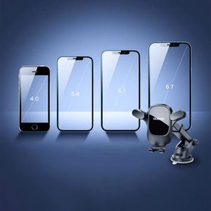 Dudao F5PRO+ auto turētājs ar piesūcekni - melns