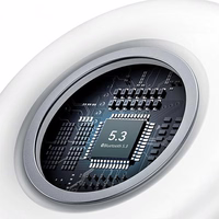 USAMS Austiņas Bluetooth 5.3 TWS X-Don Series Dual mic ENC bezvadu violets BHUXD04 (USAMS-XD18)