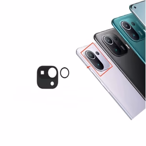 Aizmugurējā kameras lēca saderīga ar Xiaomi Mi 11 Pro (2 gab.)