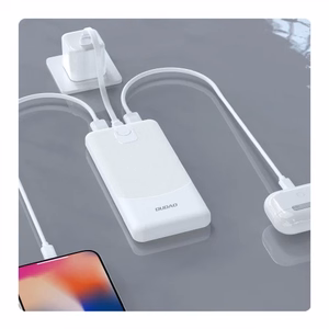 Portatīvais lādētājs Dudao K10Pro balts 20000mAh (QC3.0)