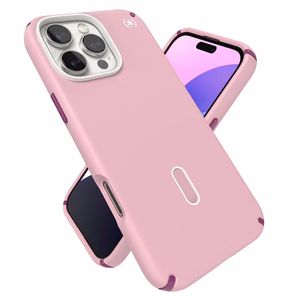 Speck Presidio2 Pro vāciņš ar MagSafe un ClickLock iPhone 16 Pro Max tālrunim, Wednesday Pink/Boysenberry Purple