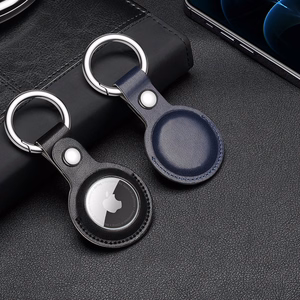Dux Ducis 4 gab. komplekts silikona elastīgs vāks ar atslēgu piekariņu Apple AirTag (melns / zaļš / rozā / zils)