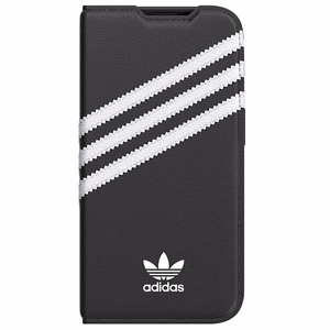 Adidas OR Viedtālruņa apvalks Booklet PU iPhone 14 Pro melns/balts 50196
