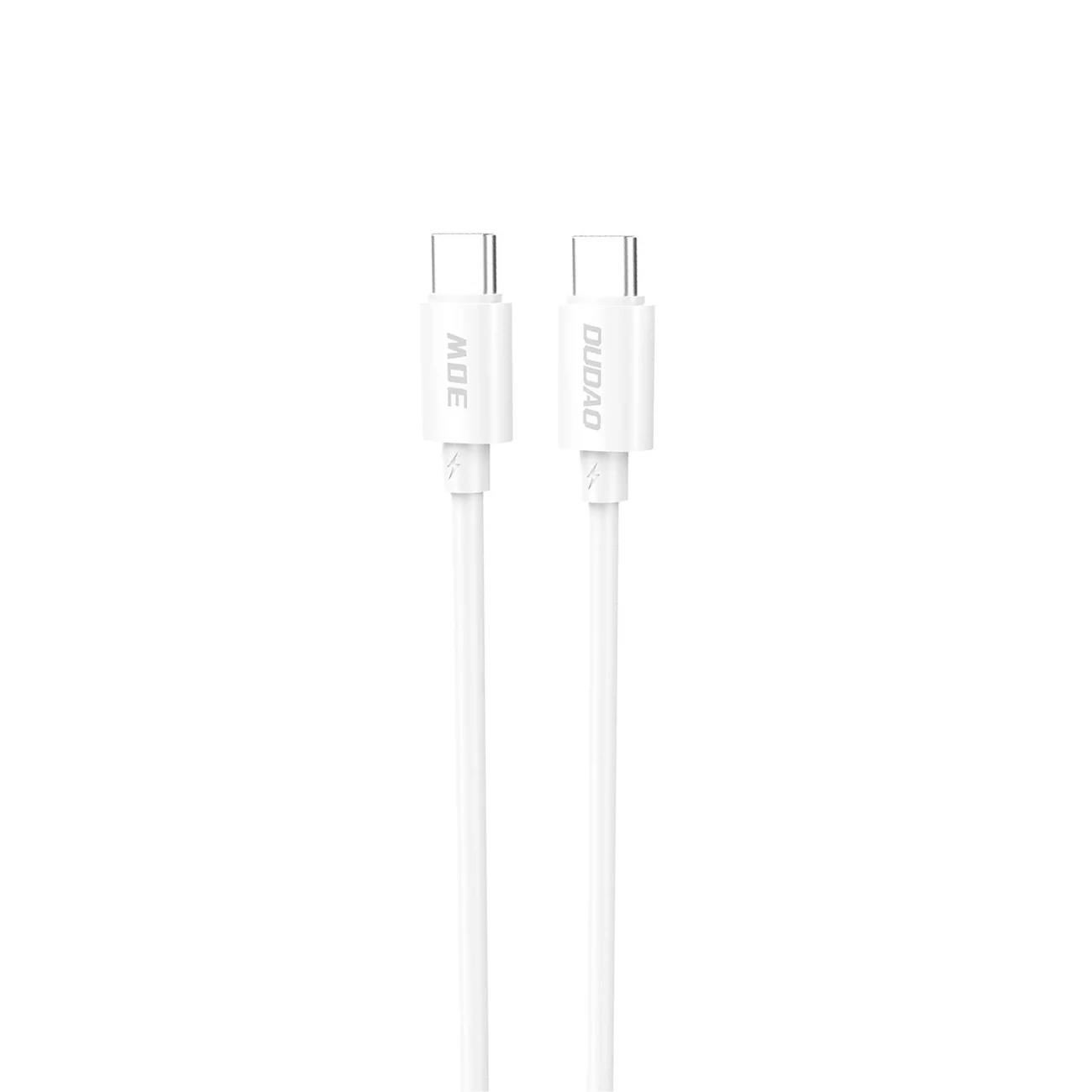 Dudao L4C кабель USB-C USB-C 30W 2м - белый
