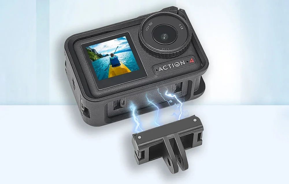 PULUZ magnētiskais stiprinājums DJI Osmo Action kamerai
