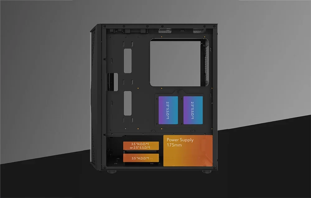 Darkflash DK352 Plus ARGB apgaismojums