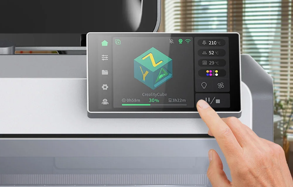 Creality K2 Plus kalibrēšana un RFID funkcijas