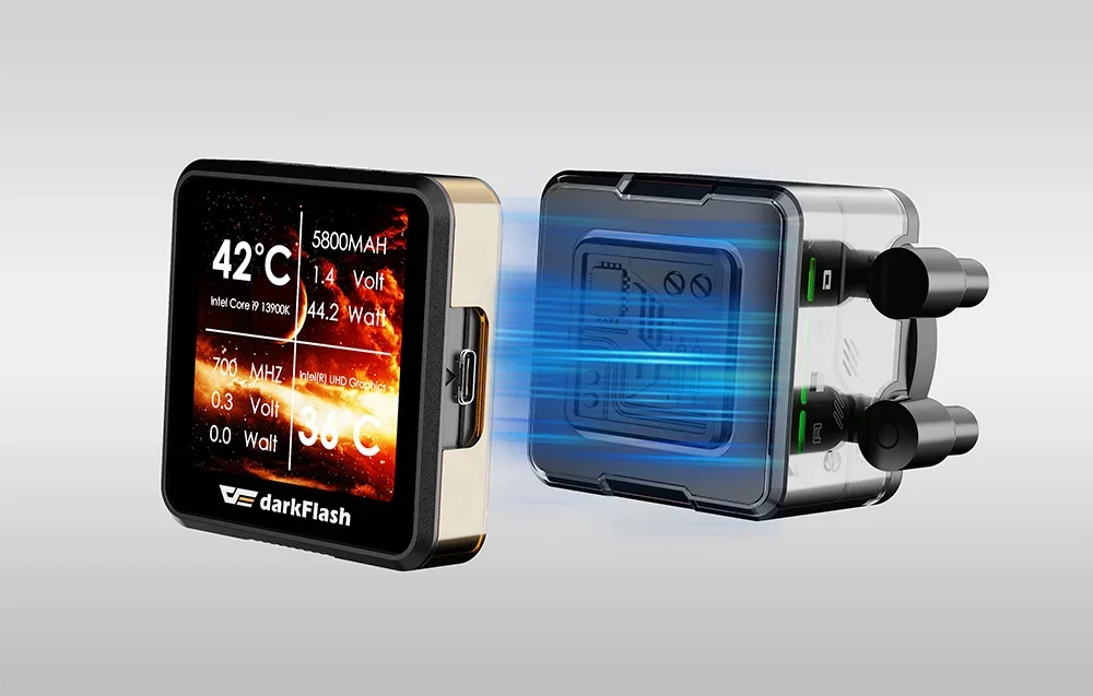 Ūdens dzesētāja IPS ekrāns uz gaiša fona