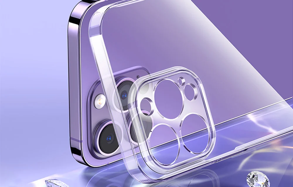Baseus Crystal Clear maciņš iPhone 12 Pro Max (krāsa: caurspīdīga)